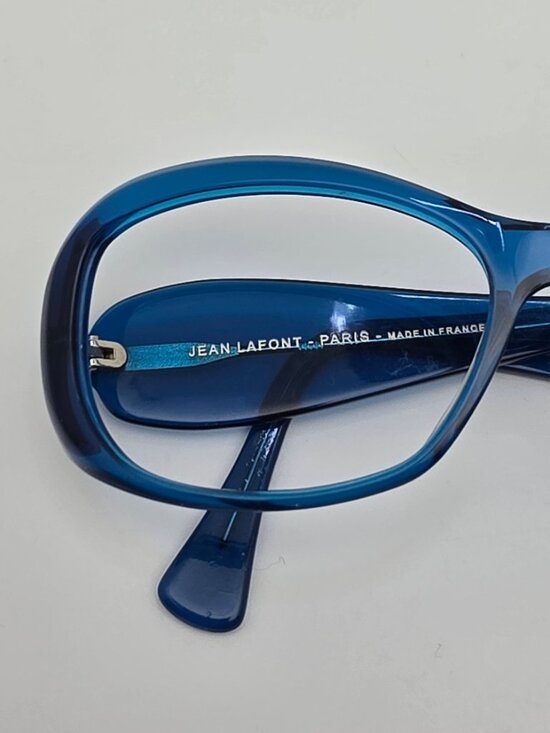 Jean Lafont Paris Fauve 439 Crystal Blue Sunglasses Frame France 53-16-120 main image 4